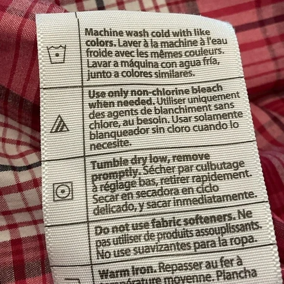 CARHARTT WOMENS PLAID BLOUSE SIZE XXL - Picture 4 of 5